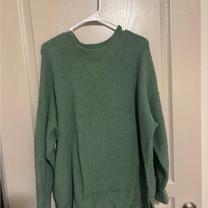 Aerie oversized Crew Neck Sweater